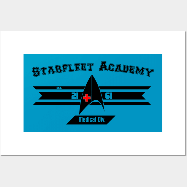 Starfleet Academy Medical Division Wall Art by Darthatreus